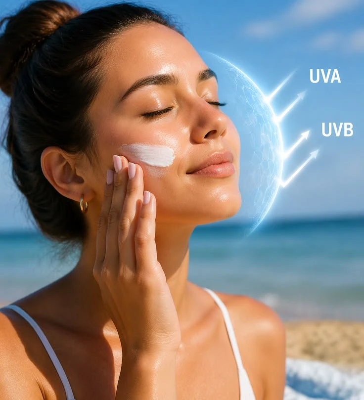 Bảo vệ da khỏi tia UVA và UVB